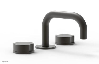 Phylrich - Circ Widespread Faucet Low Spout - Round Handles