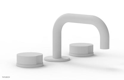 Phylrich - Circ Widespread Faucet Low Spout - Round Handles