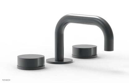 Phylrich - Circ Widespread Faucet Low Spout - Round Handles