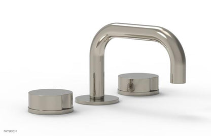 Phylrich - Circ Widespread Faucet Low Spout - Round Handles