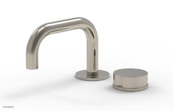 Phylrich - Circ Single Handle Faucet Low Spout - Brass Handles