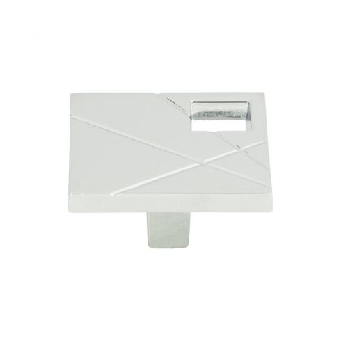 Atlas Homewares - Modernist Right 1 1/2 Inch Length Square Knob