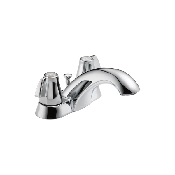 Delta - Classic Two Handle Centerset Bathroom Faucet