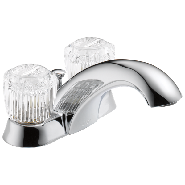 Delta - Classic Two Handle Centerset Bathroom Faucet