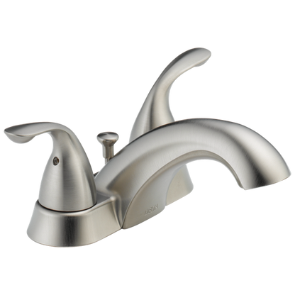 Delta - Classic Two Handle Centerset Bathroom Faucet