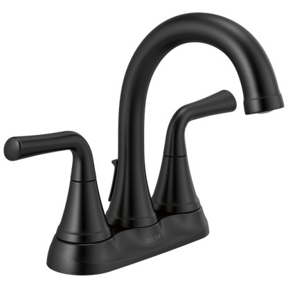 Delta - Kayra Two Handle Centerset Bathroom Faucet