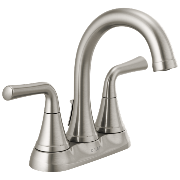 Delta - Kayra Two Handle Centerset Bathroom Faucet