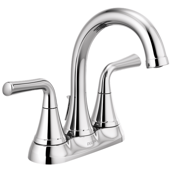 Delta - Kayra Two Handle Tract-Pack Centerset Bathroom Faucet