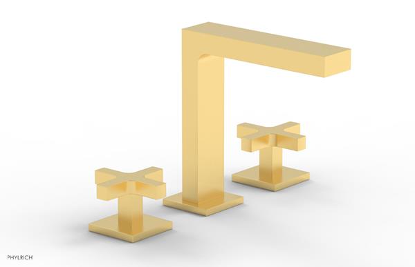 Phylrich - Croi Widespread Faucet High Spout - Cross Handles