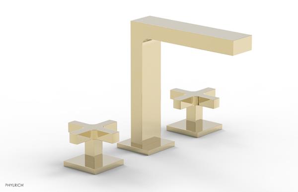 Phylrich - Croi Widespread Faucet High Spout - Cross Handles
