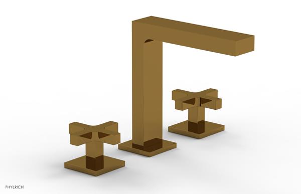 Phylrich - Croi Widespread Faucet High Spout - Cross Handles