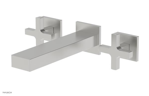 Phylrich - Croi Wall Lavatory Set - Cross Handle