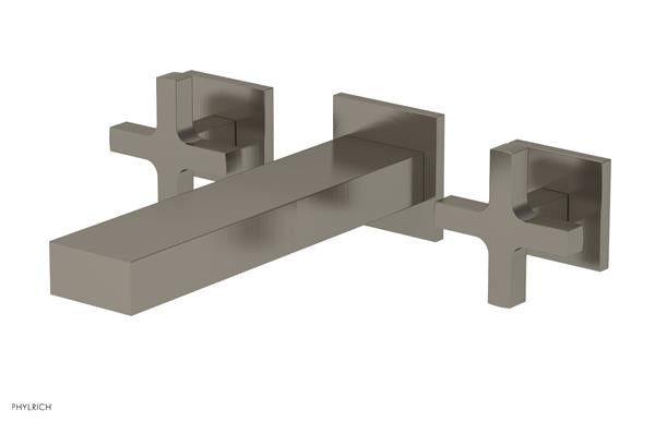 Phylrich - Croi Wall Lavatory Set - Cross Handle