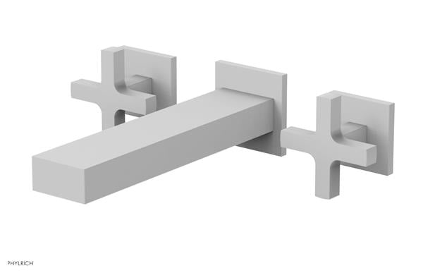 Phylrich - Croi Wall Lavatory Set - Cross Handle