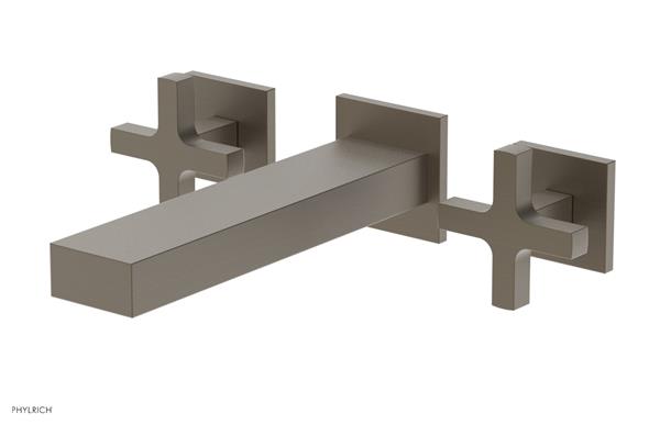 Phylrich - Croi Wall Lavatory Set - Cross Handle
