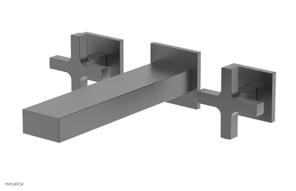 Phylrich - Croi Wall Lavatory Set - Cross Handle