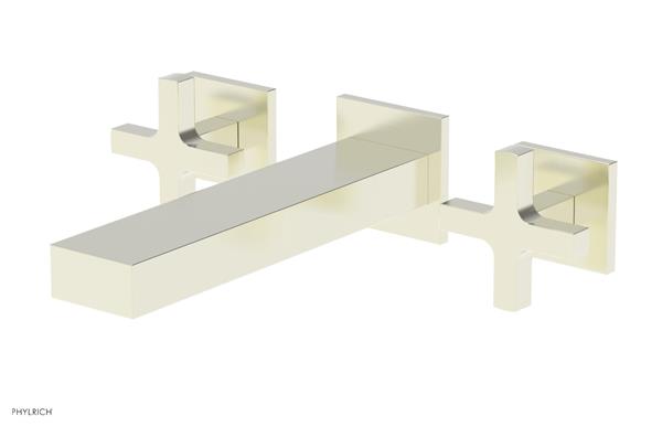 Phylrich - Croi Wall Lavatory Set - Cross Handle
