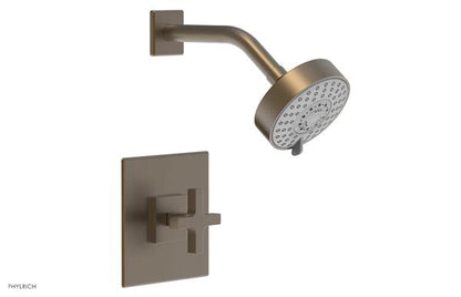 Phylrich - Croi Pressure Balance Shower Set - Cross Handle