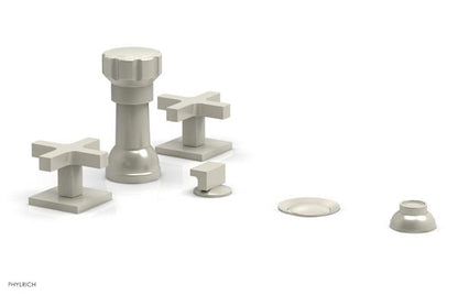 Phylrich - Croi Four Hole Bidet Set - Cross Handles