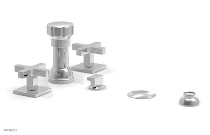 Phylrich - Croi Four Hole Bidet Set - Cross Handles