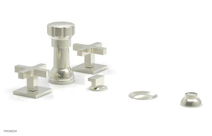 Phylrich - Croi Four Hole Bidet Set - Cross Handles
