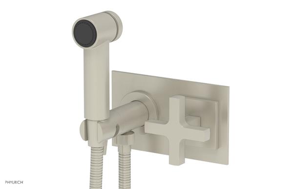 Phylrich - Croi Wall Mounted Bidet - Cross Handles