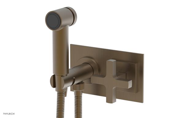 Phylrich - Croi Wall Mounted Bidet - Cross Handles