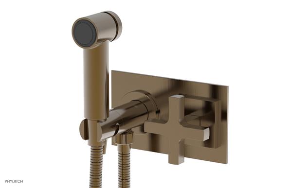 Phylrich - Croi Wall Mounted Bidet - Cross Handles