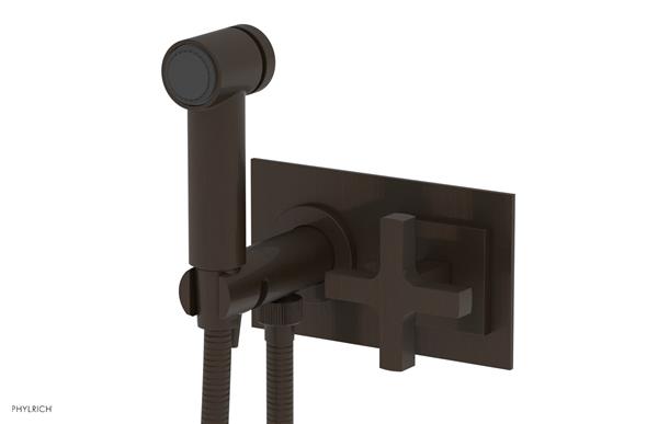 Phylrich - Croi Wall Mounted Bidet - Cross Handles