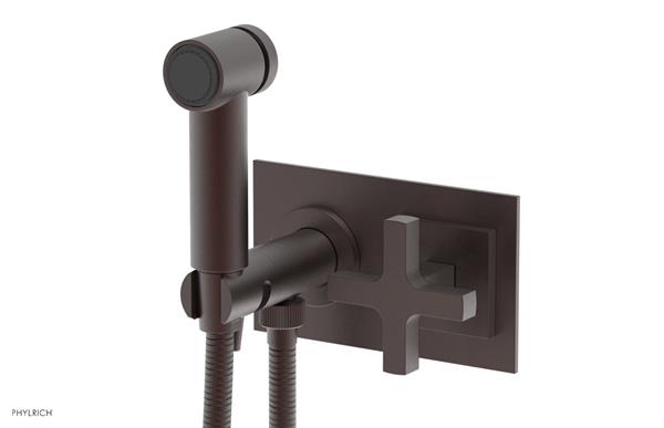 Phylrich - Croi Wall Mounted Bidet - Cross Handles