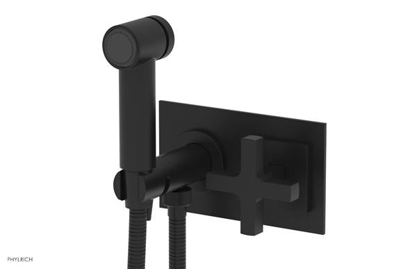 Phylrich - Croi Wall Mounted Bidet - Cross Handles