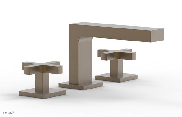 Phylrich - Croi Widespread Faucet Low Spout - Cross Handles