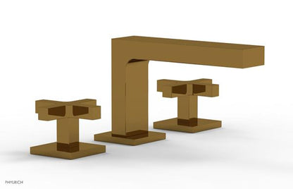 Phylrich - Croi Widespread Faucet Low Spout - Cross Handles