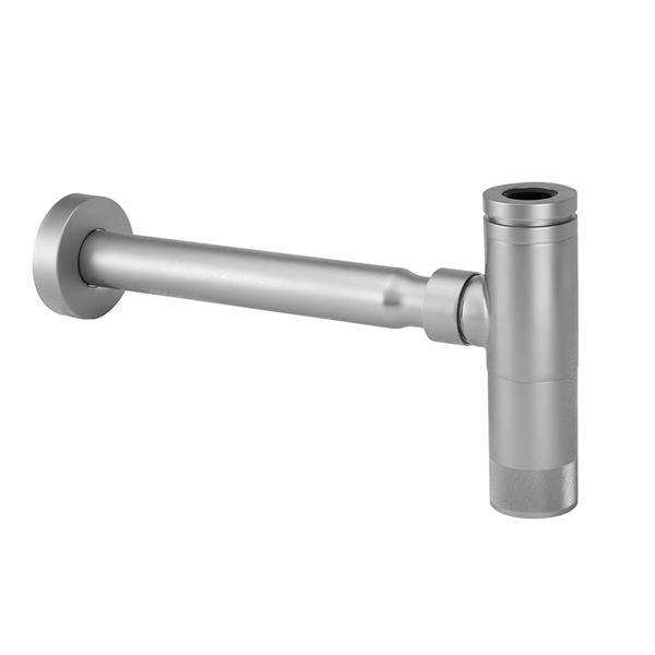 Jaclo - Decorative Round Trap - Knurled - 1-1/2 Inch Wall Outlet