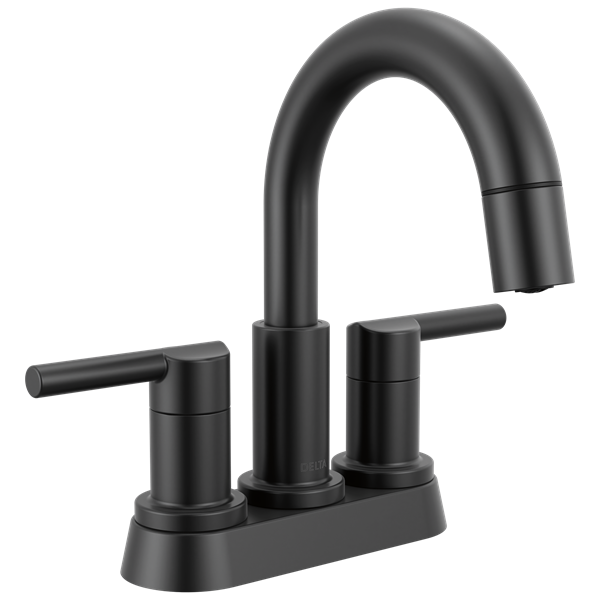 Delta - Nicoli Two Handle Centerset Pull-Down Bathroom Faucet