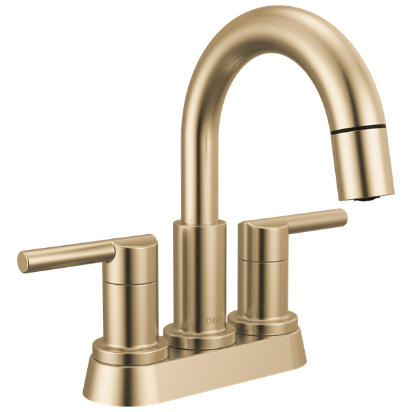 Delta - Nicoli Two Handle Centerset Pull-Down Bathroom Faucet