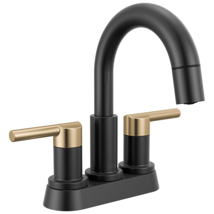 Delta - Nicoli Two Handle Centerset Pull-Down Bathroom Faucet
