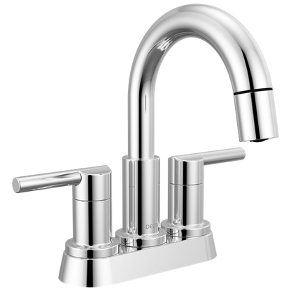Delta - Nicoli Two Handle Centerset Pull-Down Bathroom Faucet
