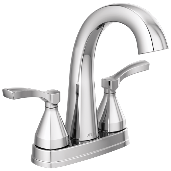 Delta - Stryke Two Handle Centerset Bathroom Faucet