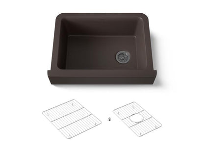 Kohler - Cairn 30 Inch Undermount Single-Bowl Farmhouse Kitchen Sink With Short Apron