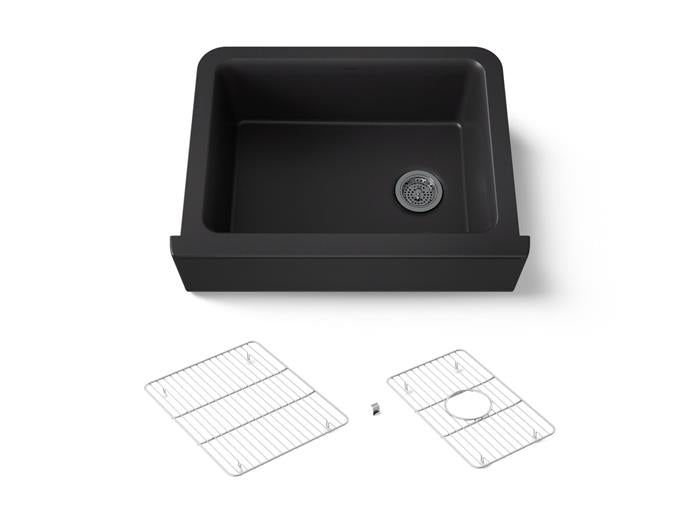 Kohler - Cairn 30 Inch Undermount Single-Bowl Farmhouse Kitchen Sink With Tall Apron