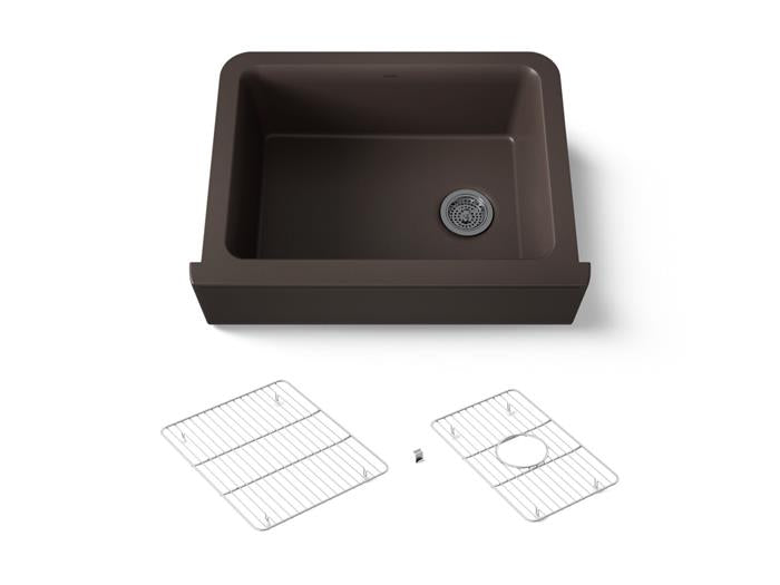 Kohler - Cairn 30 Inch Undermount Single-Bowl Farmhouse Kitchen Sink With Tall Apron