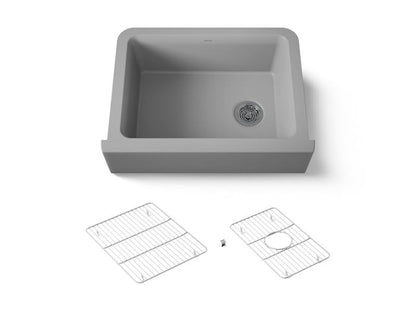Kohler - Cairn 30 Inch Undermount Single-Bowl Farmhouse Kitchen Sink With Tall Apron