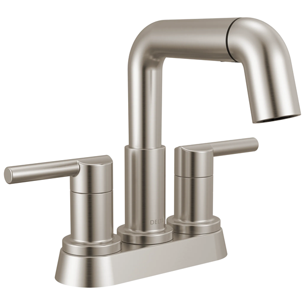 Delta - Nicoli Two Handle Centerset Pull-Down Bathroom Faucet