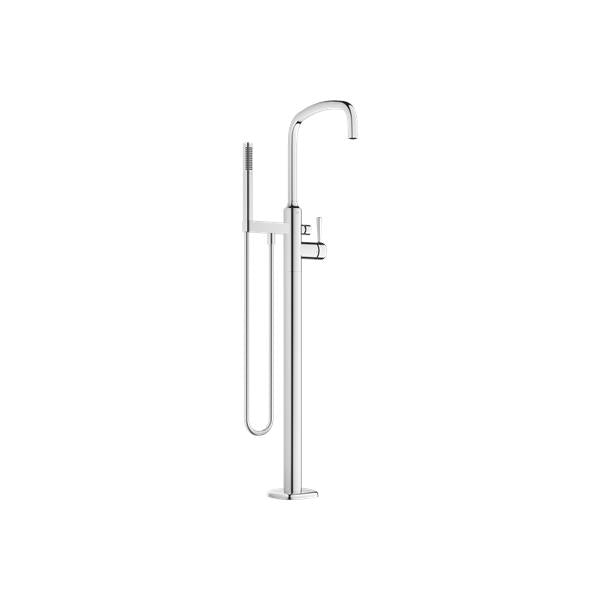 Dornbracht - Coya Single-Lever Tub Mixer with Stand Pipe For Freestanding installation with hand shower set