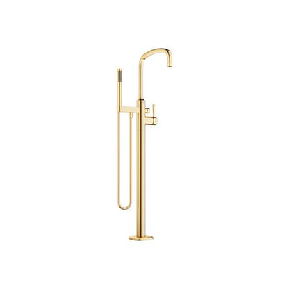 Dornbracht - Coya Single-Lever Tub Mixer with Stand Pipe For Freestanding installation with hand shower set