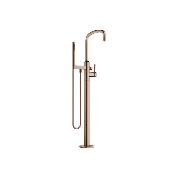 Dornbracht - Coya Single-Lever Tub Mixer with Stand Pipe For Freestanding installation with hand shower set
