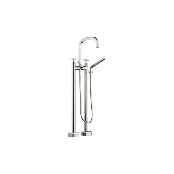 Dornbracht - Coya Two-hole tub mixer for freestanding installation with hand shower set