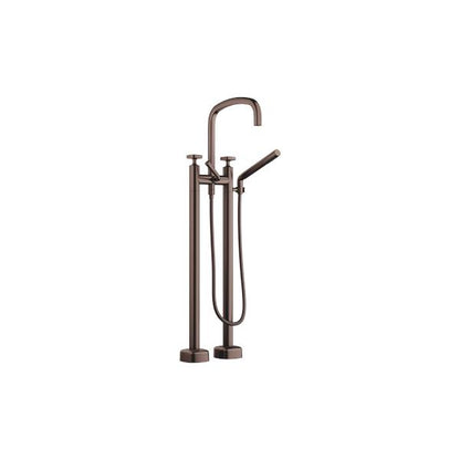 Dornbracht - Coya Two-hole tub mixer for freestanding installation with hand shower set