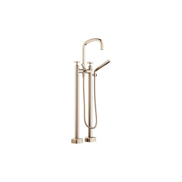 Dornbracht - Coya Two-hole tub mixer for freestanding installation with hand shower set